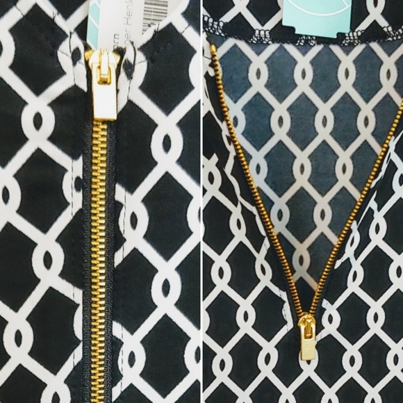 41 Hawthorn | Maglin Zipper Henley Knit Top | M - Picture 5 of 7